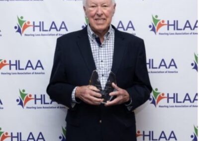 StoneRidge Resident Receives the Hearing Loop Award