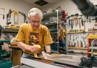 Woodworking in Retirement: Crafting Creativity and Purpose